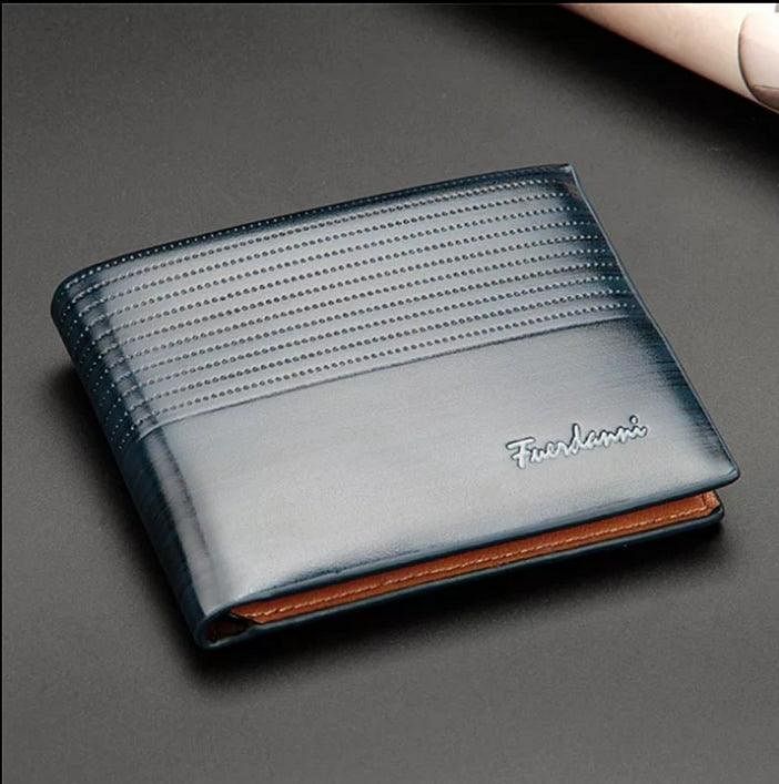 Carteira de Couro Masculina Slim - Lumero