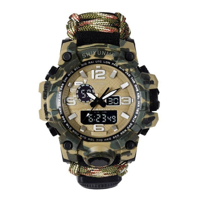 Relógio Masculino Camuflado - Militar - Lumero