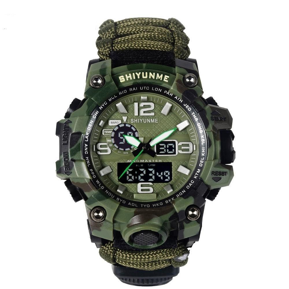 Relógio Masculino Camuflado - Militar - Lumero
