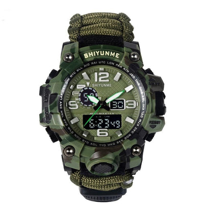 Relógio Masculino Camuflado - Militar - Lumero