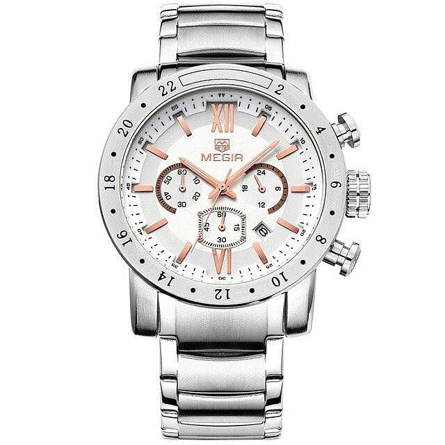 Relógio Masculino Megir Aço Inox - Lumero