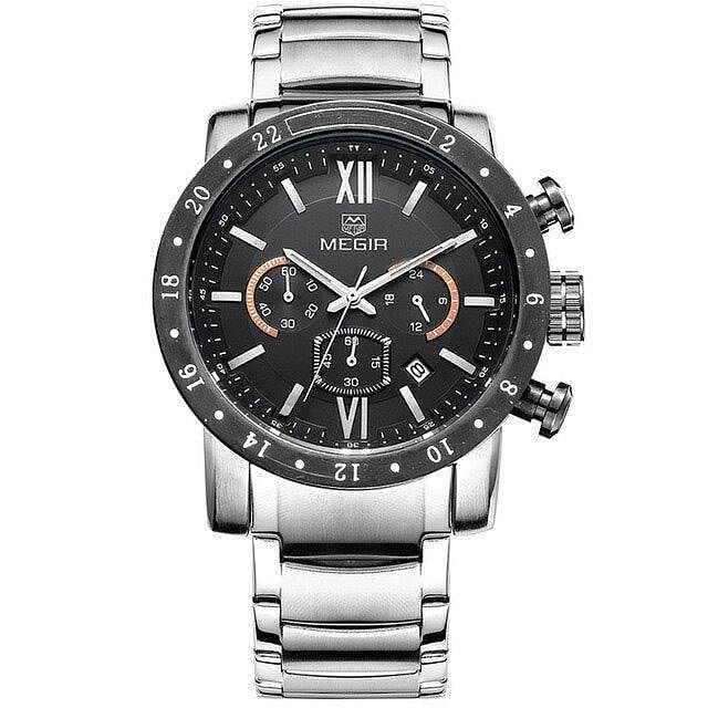 Relógio Masculino Megir Aço Inox - Lumero