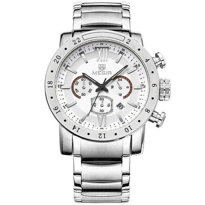Relógio Masculino Megir Aço Inox - Lumero